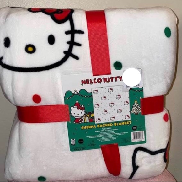 Hello Kitty Other - Hellokitty Full/Queen Christmas Blanket ❤️